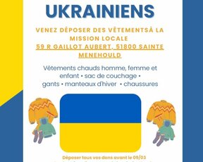 Soutenons les Ukrainiens !