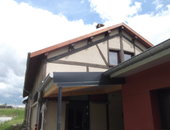 Réfection des bandeaux toiture côtés latéraux