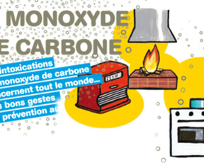 stop au monoxyde de carbone dans la maison 