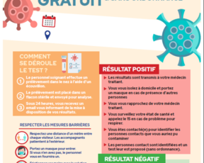 Dépistage Gratuit & sans ordonnance RT-PCR à Clermont en Argonne