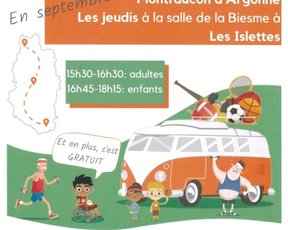 La caravane du Sport de retour aux Islettes 