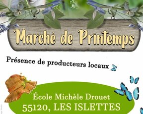 Marché de printemps à l'Ecole Michèle DROUET