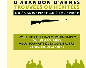 OPERATION NATIONALE D'ABANDON D'ARMES