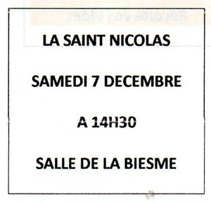 LA SAINT NICOLAS AUX ISLETTES