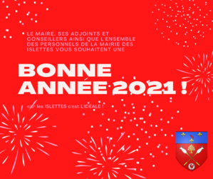 Bonne Année 2021 à Toutes et à Tous !