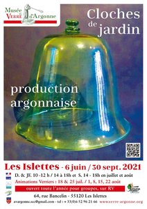 Exposition Cloches de Jardin, production argonnaise Les Islettes