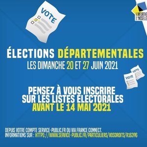 Inscriptions sur les listes électorales avant le 14 mai 