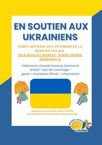 Soutenons les Ukrainiens !