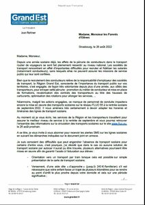 Transports Scolaires la Région vous informe